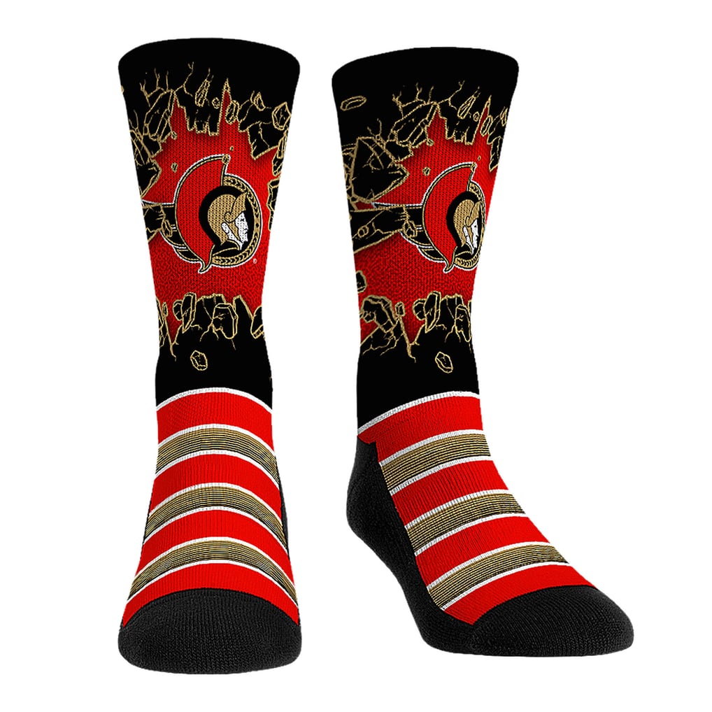  Ottawa Senators Rock Em Socks Unisex Ice Breaker Two-Pack Crew Socks Set